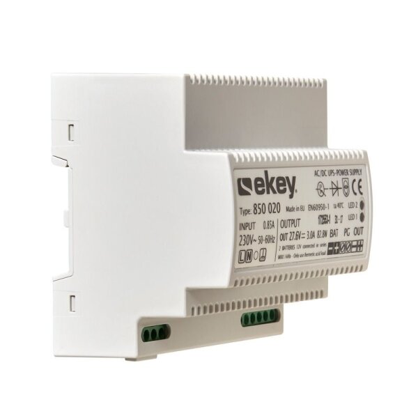 ekey USV REG 230 VAC/24 VDC/3 A + AKKU 4 Ah
