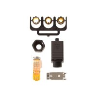 SPR CONN PUSH PULL PLUG IDC-8