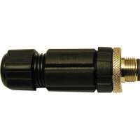 CONNECTOR M12 MALE 10PCS